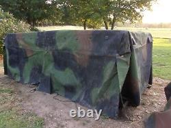 MILITARY SURPLUS CAMO TRUCK COVER 8 x12.5 x 4 LMTV M1078 2.5 TON GOOD US ARMY