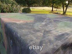 MILITARY SURPLUS CAMO TRUCK COVER 8 x12.5 x 4 LMTV M1078 2.5 TON GOOD US ARMY