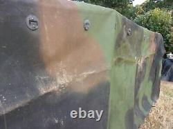 MILITARY SURPLUS CAMO TRUCK COVER 8 x12.5 x 4 LMTV M1078 2.5 TON GOOD US ARMY