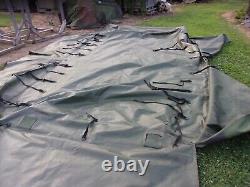 MILITARY SURPLUS CAMO TRUCK COVER 8 x12.5 x 4 LMTV M1078 2.5 TON GOOD US ARMY