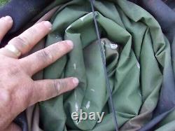 MILITARY SURPLUS CAMO TRUCK COVER 8 x12.5 x 4 LMTV M1078 2.5 TON GOOD US ARMY