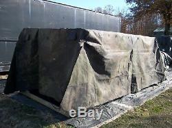 MILITARY SURPLUS CAMO TRUCK COVER 8 x12.5 x 4 LMTV M1078 TENT 2.5 TON US ARMY