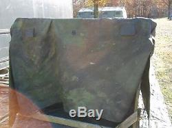 MILITARY SURPLUS CAMO TRUCK COVER 8 x12.5 x 4 LMTV M1078 TENT 2.5 TON US ARMY