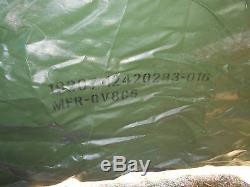 MILITARY SURPLUS CAMO TRUCK COVER + FRAME 8x14.5x4 MTV M1083 TENT 5 TON ARMY