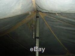 MILITARY SURPLUS CANVAS GP MEDIUM TENT 16x32 HUNTING US ARMY FAIR CONDITION