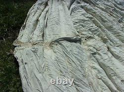 MILITARY SURPLUS FAIR GP SMALL TENT LINER ONLY- NO TENT -17x17 FT US ARMY