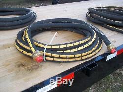 MILITARY SURPLUS FUEL HOSE ASSEMBLY 1 1/4 x 50 FT FOR A M969 TANK TRAILER ARMY