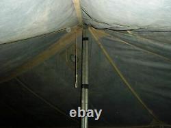 MILITARY SURPLUS GP MEDIUM TENT CANOPY 16x32 DAMAGED -CUTS -NO POLES - ARMY