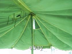 MILITARY SURPLUS GP MEDIUM TENT CANOPY 16x32 - NO POLES IF SHIPPED -US ARMY