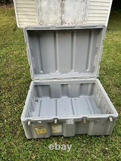 MILITARY SURPLUS HARDIGG STORAGE 37L- 27W 19 H CONTAINER Wheeled CASE ARMY