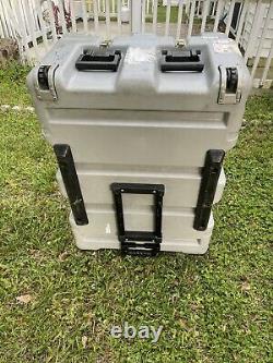 MILITARY SURPLUS HARDIGG STORAGE 37L- 27W 19 H CONTAINER Wheeled CASE ARMY