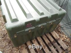 MILITARY SURPLUS HARDIGG STORAGE CONTAINER 42x30x25 HINGED JOB BOX CASE ARMY