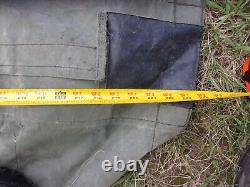 MILITARY SURPLUS HDT DRASH MX TENT FLOOR- 18+ FT x27 FT TARP -HAY COVER -US ARMY