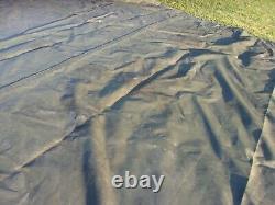 MILITARY SURPLUS HDT DRASH MX TENT FLOOR 19 FT x27 FT TARP -HAY COVER -US ARMY