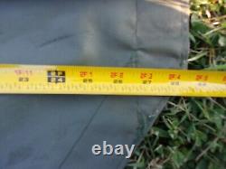 MILITARY SURPLUS HDT DRASH MX TENT FLOOR 19 FT x27 FT TARP -HAY COVER -US ARMY