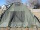 Military Surplus Soldier Crew Tent Army Free Standing 10' X10' 5 Man No Fly