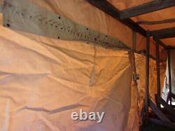 MILITARY SURPLUS TAN TRUCK COVER 8 x12.5 x4 LMTV M1078 2.5 TON GOOD US ARMY