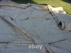 MILITARY SURPLUS TAN TRUCK COVER 8 x12.5 x4 LMTV M1078 2.5 TON GOOD US ARMY