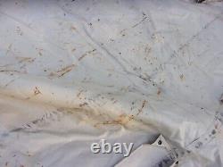 MILITARY SURPLUS TAN TRUCK COVER 8 x12.5 x4 LMTV M1078 2.5 TON GOOD US ARMY