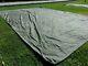 Military Surplus Tent Base X 305 Floor -25 X 17 Ft -tarp Cover Viny Canvas Army