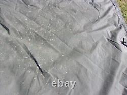 MILITARY SURPLUS TENT BASE X 305 FLOOR -25 x 17 FT -TARP COVER VINY CANVAS ARMY