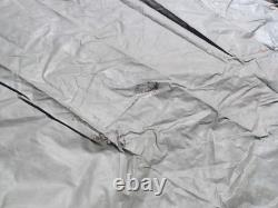 MILITARY SURPLUS TENT BASE X 307 FLOOR -35 x 17 FT -TARP COVER VINY CANVAS ARMY