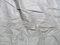 MILITARY SURPLUS TENT BASE X 307 FLOOR -35 x 17 FT -TARP COVER VINY CANVAS ARMY