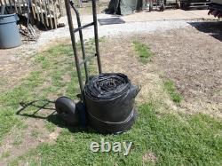MILITARY SURPLUS TENT BASE X 307 FLOOR -35 x 17 FT -TARP COVER VINY CANVAS ARMY
