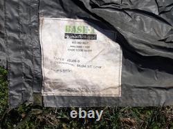 MILITARY SURPLUS TENT LINER ONLY (NO TENT) BASE-X 305 +CORDS 18' x 25' US ARMY