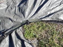 MILITARY SURPLUS TENT LINER ONLY (NO TENT) BASE-X 305 +CORDS 18' x 25' US ARMY