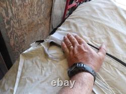 MILITARY SURPLUS TENT LINER ONLY (NO TENT) BASE-X 305 +CORDS 18' x 25' US ARMY