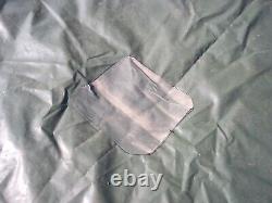 MILITARY SURPLUS VINYL CANVAS TARP TENT HUNT CAMPING 22 ft x 26 Ft DAMAGED ARMY