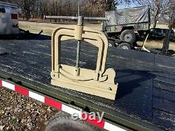 MILITARY SURPLUS WATER FIRE HOSE 6 PINCH CLAMP 7x11 JAWS HEBERT-STYLE ARMY