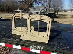 MILITARY SURPLUS WATER FIRE HOSE 6 PINCH CLAMP 7x11 JAWS HEBERT-STYLE ARMY
