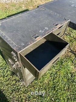 MILITARY SURPLUS Wood PORTABLE FIELD DESK CAMPING HUNTING -KIDS DESK -US ARMY