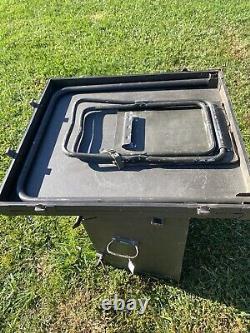 MILITARY SURPLUS Wood PORTABLE FIELD DESK CAMPING HUNTING -KIDS DESK -US ARMY