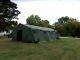 Military Tent Base- X 307 Green Easy Up 18' X 35' Garage Hunting Surplus Army
