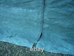 MILITARY TENT BASE- X 307 GREEN EASY UP 18' x 35' GARAGE HUNTING SURPLUS ARMY