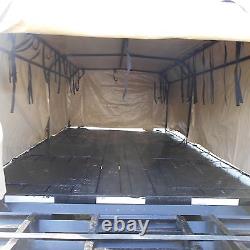 MILITARY TRUCK TRAILER 5 TON COVER NO FRAMES TAN 8 x14.5 4 FMTV MTV M1083 ARMY