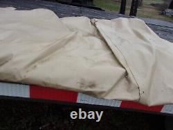 MILITARY TRUCK TRAILER 5 TON COVER NO FRAMES TAN 8 x14.5 4 FMTV MTV M1083 ARMY