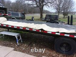 MILITARY TRUCK TRAILER 5 TON COVER NO FRAMES TAN 8 x14.5 4 FMTV MTV M1083 ARMY