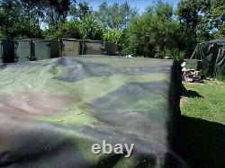 MILITARY TRUCK TRAILER TENT 5 TON CAMO COVER 8 x14.5 x 4 MTV M1083 US ARMY