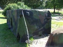 MILITARY TRUCK TRAILER TENT 5 TON CAMO COVER 8 x14.5 x 4 MTV M1083 US ARMY