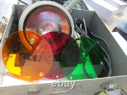 MILITARY surplus signal light in storage shipping container ARMY navy with cord