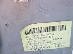 MILITARY surplus signal light in storage shipping container ARMY navy with cord
