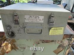 MILITARY surplus signal light in storage shipping container ARMY navy with cord