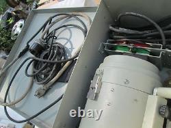 MILITARY surplus signal light in storage shipping container ARMY navy with cord