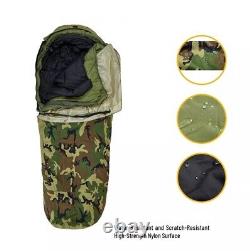 MT Army woodland Military Modular Sleeping Bags System with Bivy Cover for cold