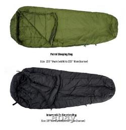 MT Army woodland Military Modular Sleeping Bags System with Bivy Cover for cold