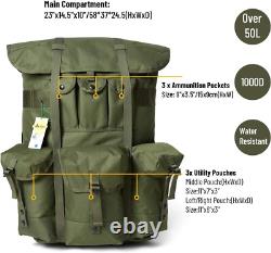 MT Military Alice Large Pack OD Army Survival Combat ALICE Rucksack Backpack
